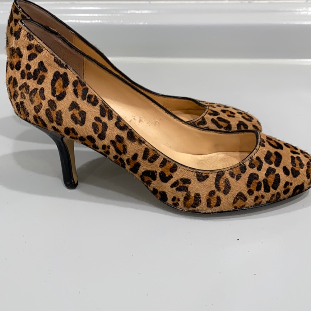Kate Spade leopard print heels